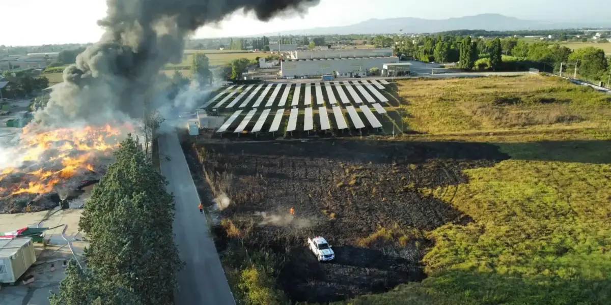 Incendio Eco Imballaggi