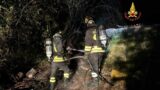 Incendio baracca in via Braccianese Claudia: trovate all’interno bombole di GPL