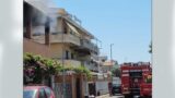 Anzio, brucia una palazzina di 2 piani sul mare, evacuati i residenti