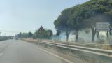 Pontina e Pomezia, due incendi in corso: squadre a lavoro