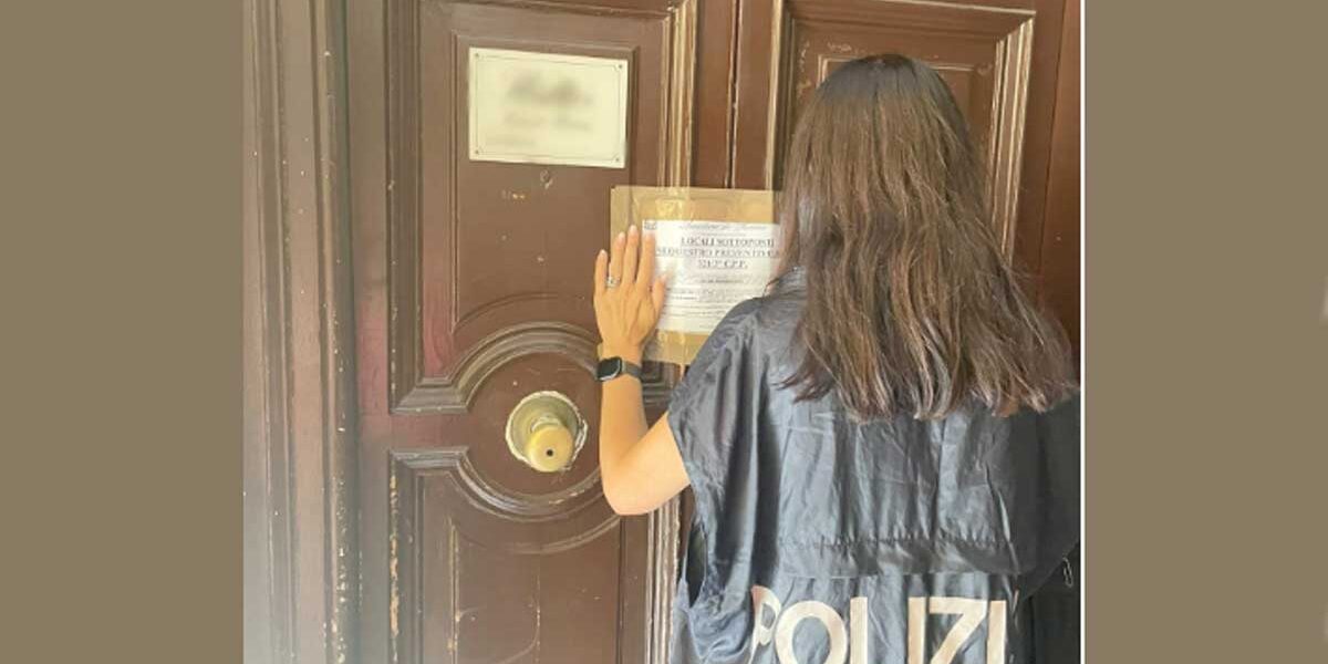 La Polizia sequestra un B&B in via Napoleone