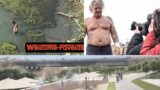 Roma, uomo si ‘tuffa’ nel Tevere: set della serie tv su Mister Ok, degrado urbano o cliente della spiaggia Tiberis?