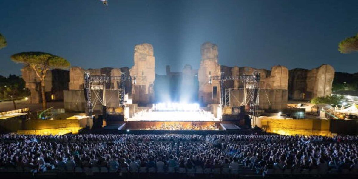 Roma, le Terme di Caracalla dove si esibisce Bolle