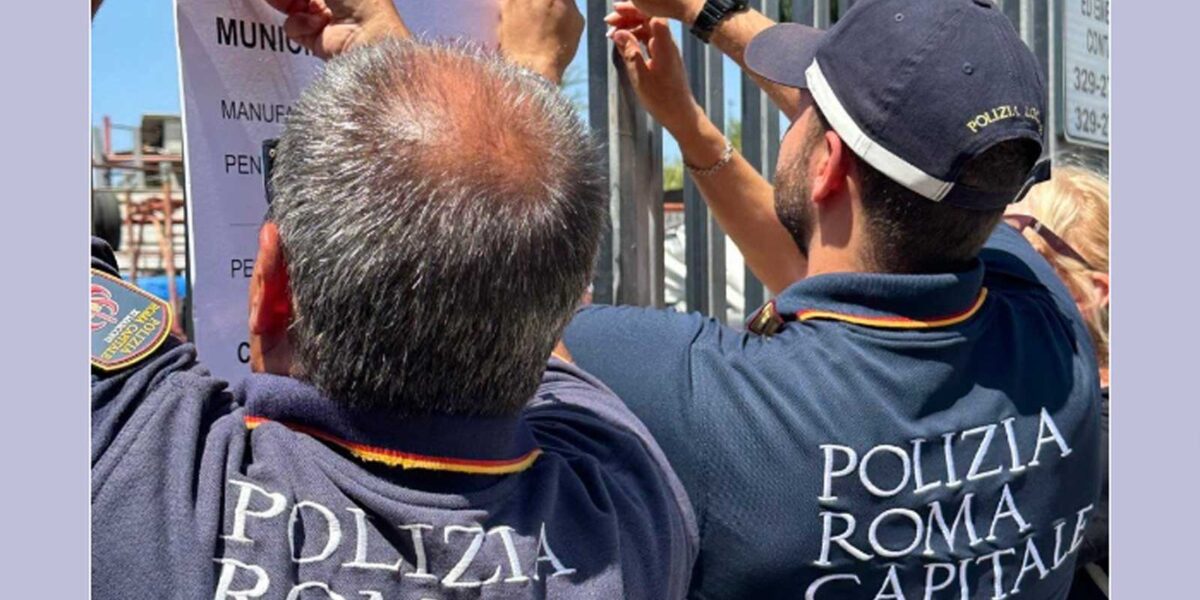 Polizia Locale di Roma alla Magliana