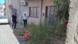 Velletri, rimosso parcheggio ‘fai da te’ in centro, con tanto di sbarra a terra