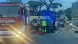 Ostia, tremendo incidente in via dei Romagnoli: grave una donna (FOTO)