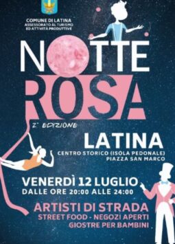 Notte rosa a Latina