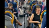 Roma-Nettuno, aria condizionata ‘fai da te’ per non morire di caldo: sul treno con il ventilatore (FOTO)