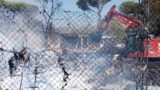 Ancora incendi a Roma, fuoco e fiamme colpiscono il quadrante Nord Est della Capitale