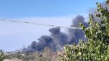 Ardea, ennesimo incendio in via Monti di Santa Lucia alle Salzare, colonna di fumo nera visibile da Ostia