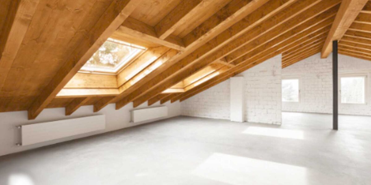 Una classica soffitta di Roma