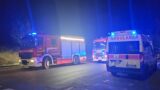 Bufalotta, incendio sterpaglie vicino una abitazione. Soccorsi sul posto