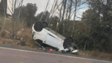 Ostia: auto si ribalta in via dei Romagnoli, conducente in fin di vita