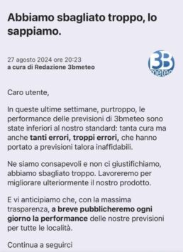 Scuse Meteo 3B
