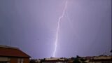 Roma, show di fulmini nel cielo: allagamenti per le forti piogge ad est della Capitale