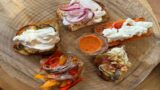 La ricetta di Ferragosto di Elisa Isoardi: bruschette facili e golose