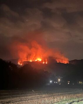 Incendio Artena