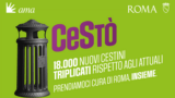 Roma, Masi (Fdi): 83 mila euro per pubblicizzare i cestini, quanto saranno costati?”