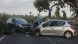 Ardea, incidente frontale: ferite due persone, grave una ragazza (FOTO)