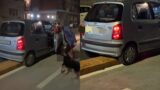 Roma, paura a Conca D’oro 61enne sbanda con l’auto e finisce sulla ciclabile: tragedia sfiorata (FOTO)