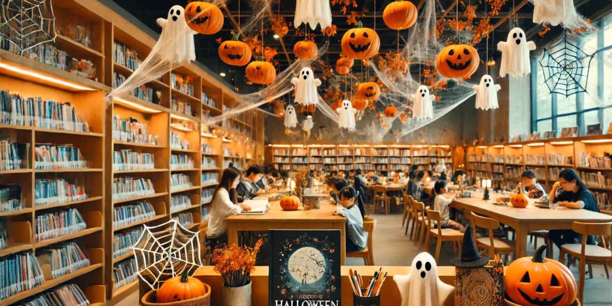 Halloween in biblioteca Roma