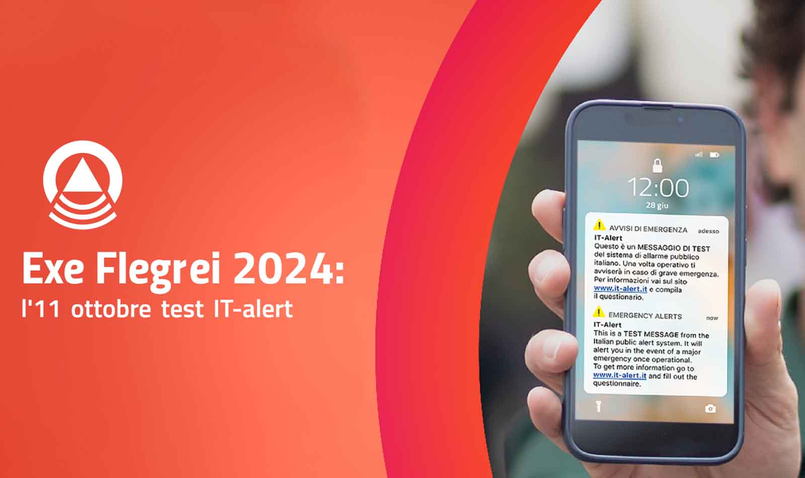 IT-Alert Roma EXE Flegrei 2024