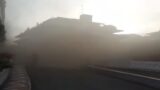 Roma, prende fuoco il tetto di una palestra ai Colli Portuensi: soccorsi sul posto (FOTO)
