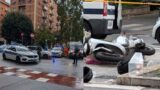 Incidente in via Tuscolana: scontro tra auto e scooter