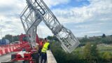 Riapre la strada di Ponte Marconi: lavori solo su marciapiede