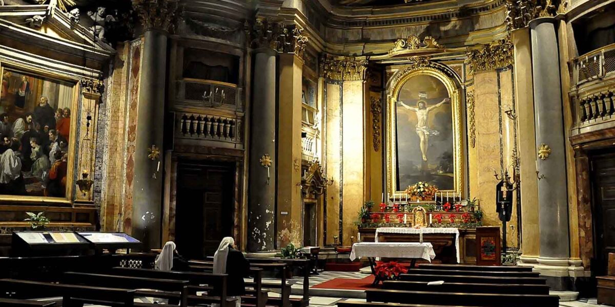 Roma Santa Maria dell'Orazione e Morte