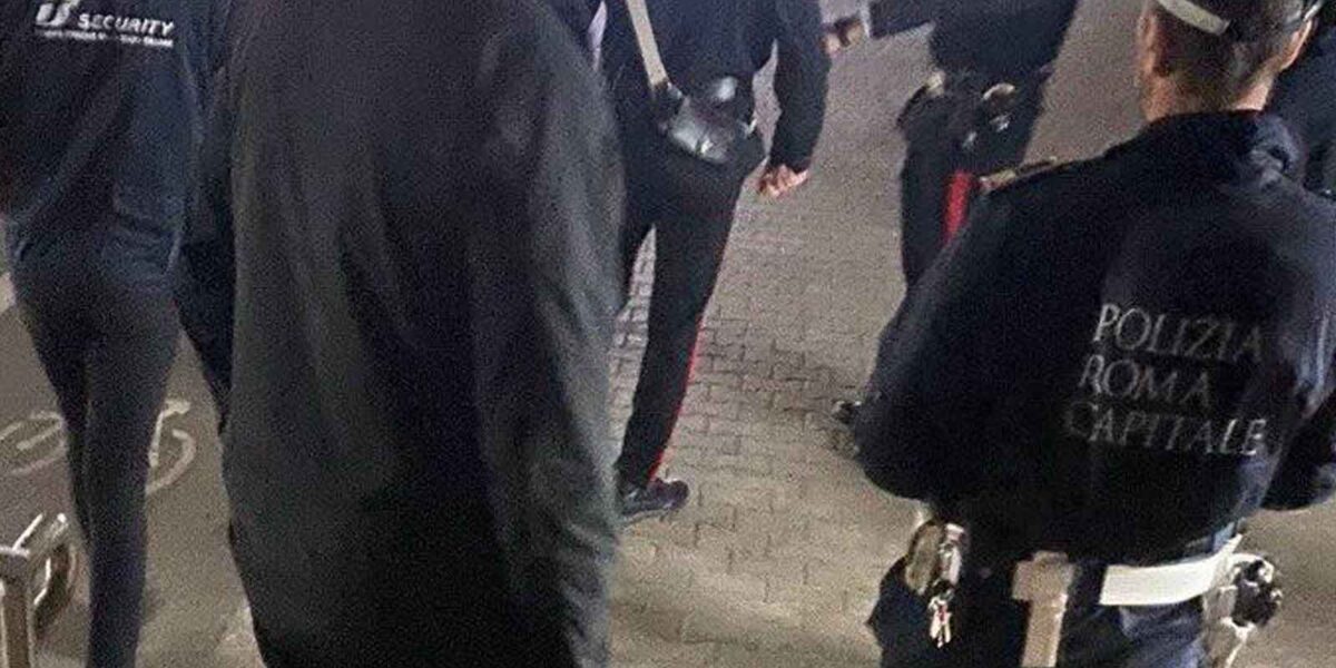 Roma, blitz della polizia locale al sottopasso Balduina
