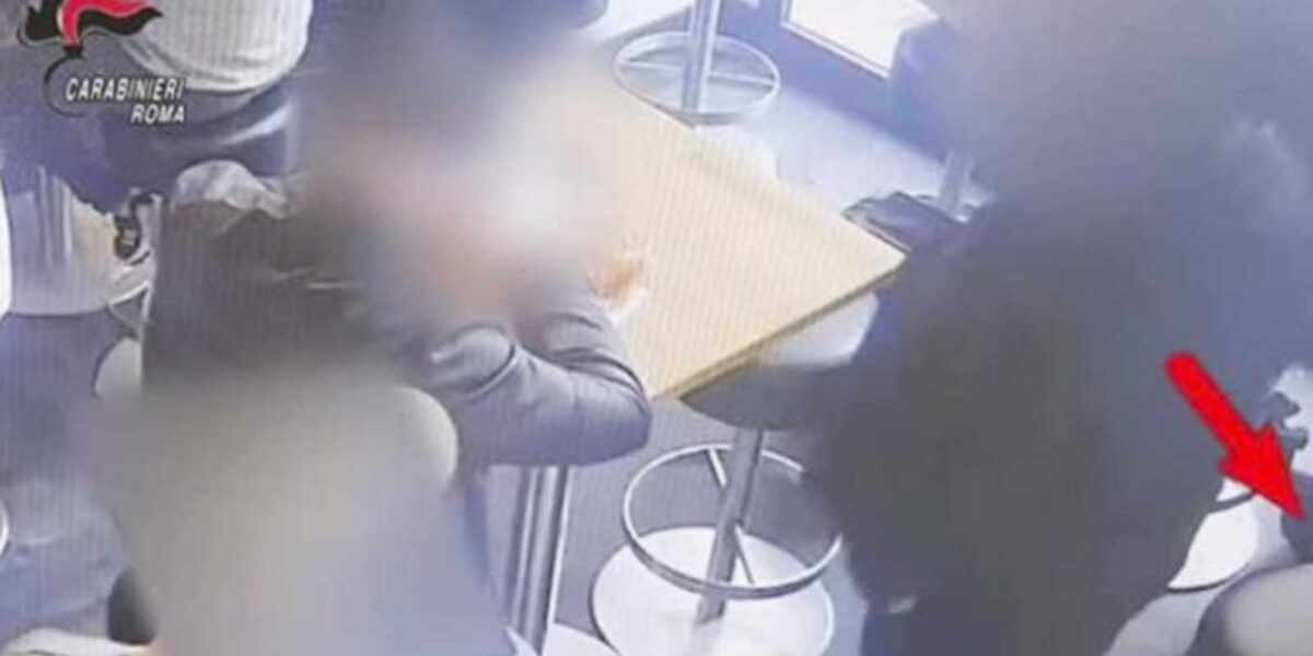 Roma, un recente episodio di borseggio in un locale pubblico