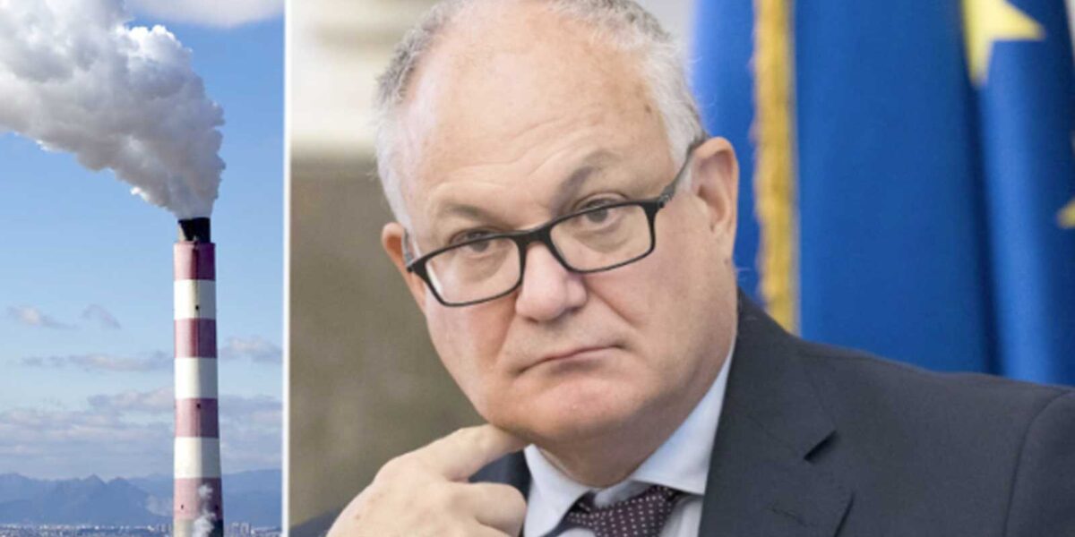 Da sinistra, un inceneritore in funzione e Roberto Gualtieri, sindaco di Roma