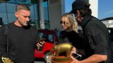 Tapiro d’oro a Francesco Totti dopo il presunto flirt con Marialuisa Jacobelli
