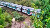 Frana sui binari della Roma-Viterbo: treno bloccato, passeggeri liberati dai vigili del fuoco