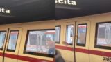 Vittorio Emanuele, spacca i finestrini della metro: denunciato a piede libero un romeno (FOTO-VIDEO)