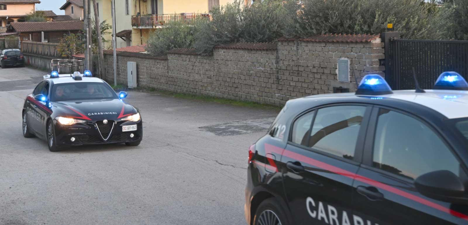 Carabinieri in azione a Bracciano