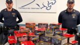 Roma, sul Raccordo con il carico esplosivo: a bordo 136 kg di fuochi illegali