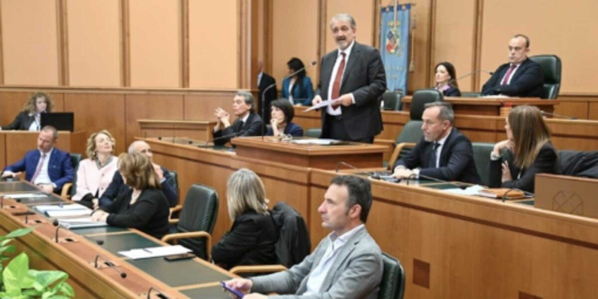 La Giunta Rocca in un recente Consiglio regionale