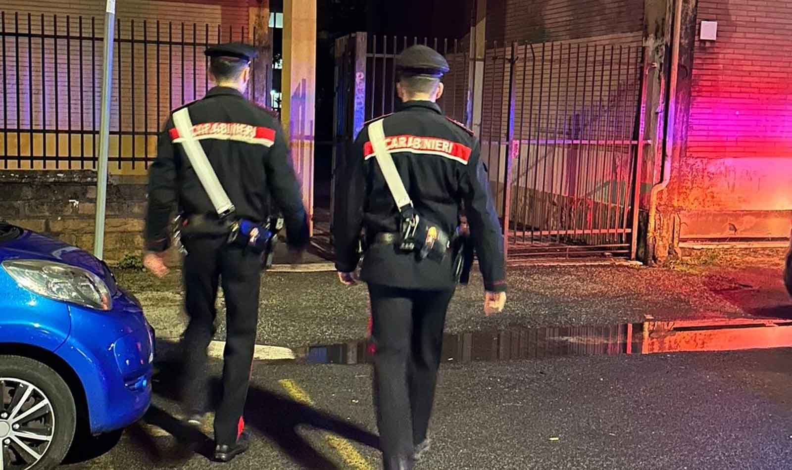 Roma, Carabinieri in azione Acilia