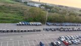 Roma, parcheggio di via Stefano Oberto trasformato in deposito AMA