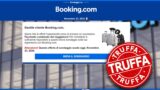 Finta mail di Booking promette un “pacchetto combinato del viaggiatore”: occhio alla truffa