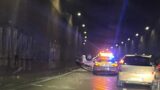 Roma, chiuso un tratto della Tangenziale: veicolo ribaltato nella galleria, traffico intenso (FOTO)