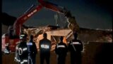Finocchio, dopo lo sgombero demolite le ville abusive del clan Petrov (FOTO)