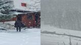 Lazio, irrompe l’aria fredda: bufera di neve al Terminillo e grandinate a Roma
