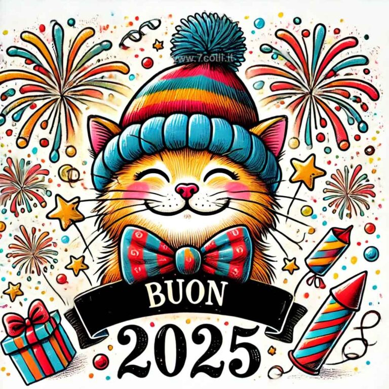Buon anno nuovo 2025 frasi, immagini, gif animate e video da inviare a Capodanno
