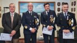 Medaglie d’oro e di bronzo per “lunga navigazione” alla Capitaneria di Porto di Roma