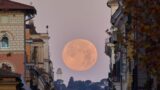 Una Luna piena da record illumina Roma: il “Sistine-henge” tra cielo e storia (FOTO)