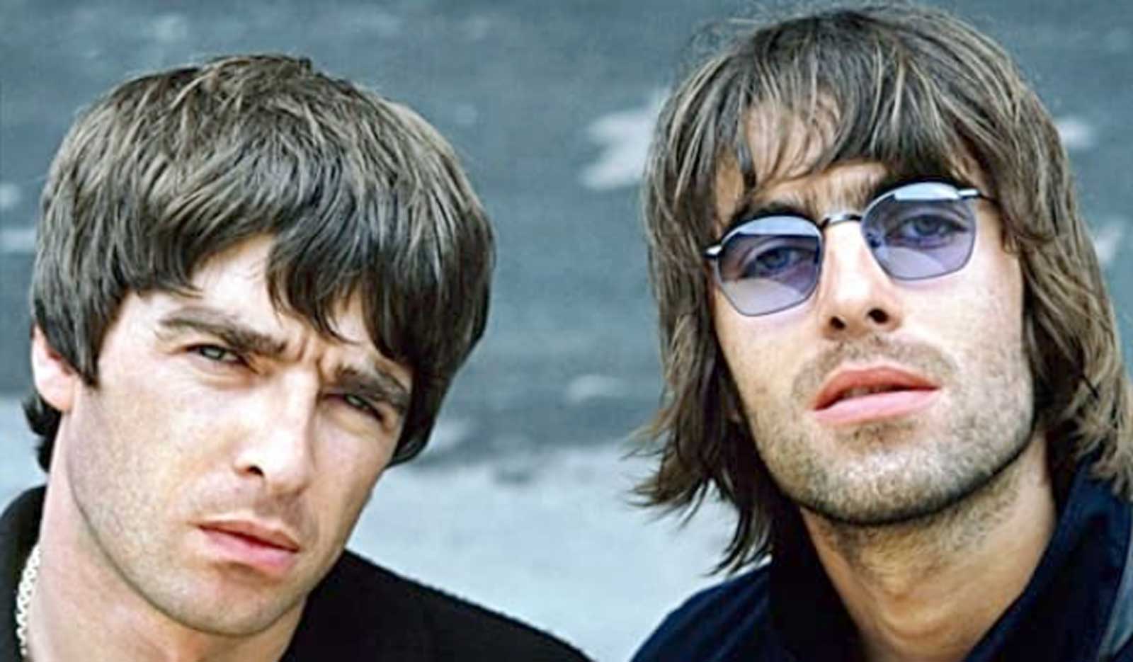 Gli Oasis ai tempi d'oro, negli anni '90