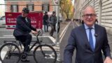 Roma, Gualtieri presenta la nuova pista ciclabile di Termini, i romani: “Manca solo l’illuminazione, la sicurezza e… i ciclisti”